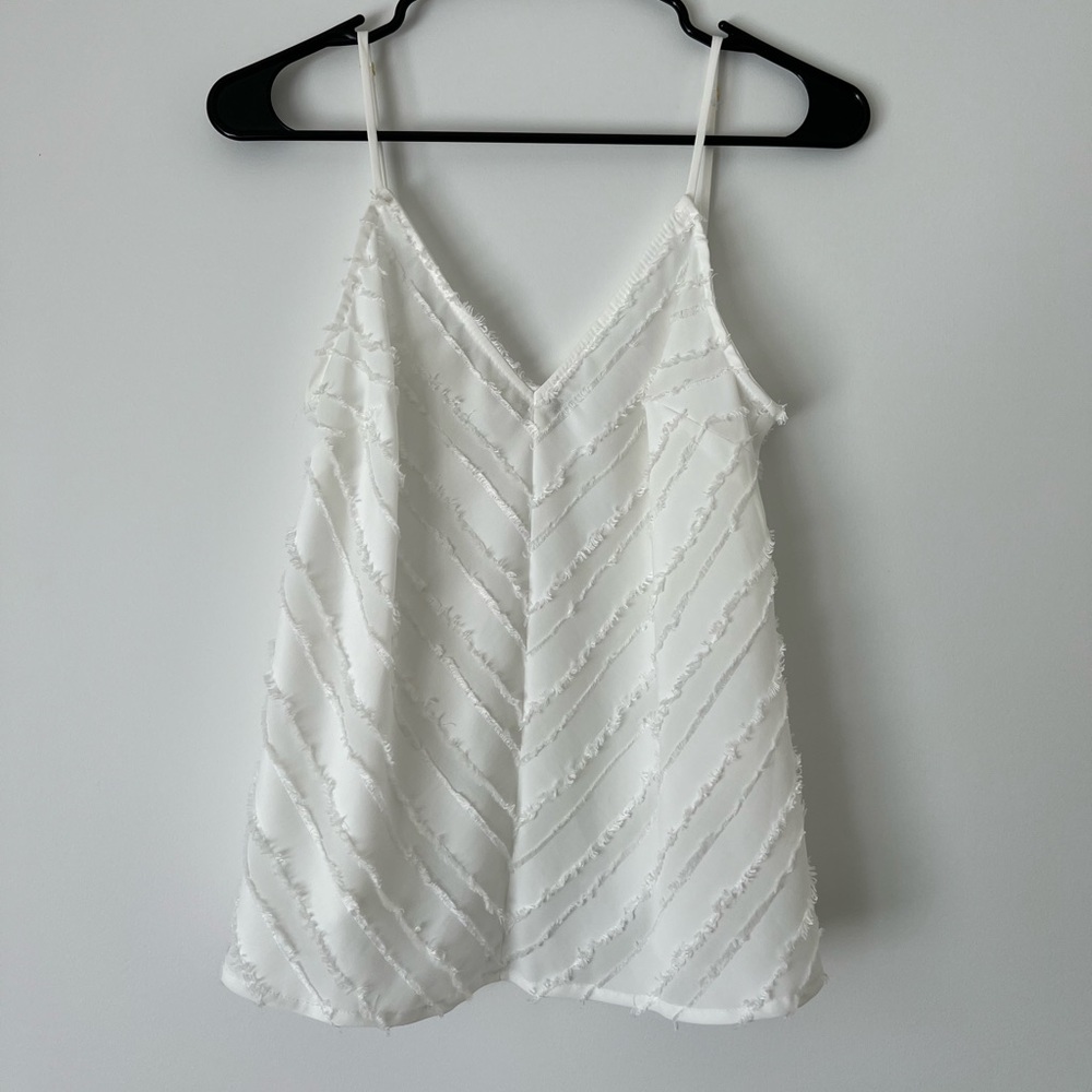 Free People Textured V-Neck Cami